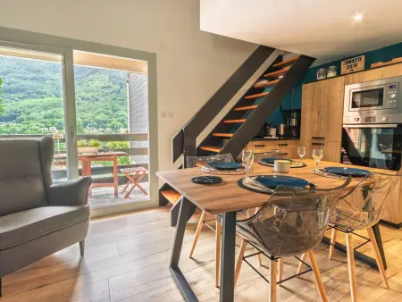 Appartement neuf 6 pers, balcon, parking à Cauterets - Photo 8