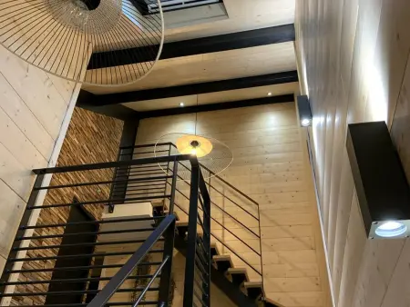 Triplex moderne avec cheminée, balcon et parking à Cauterets - Photo 9