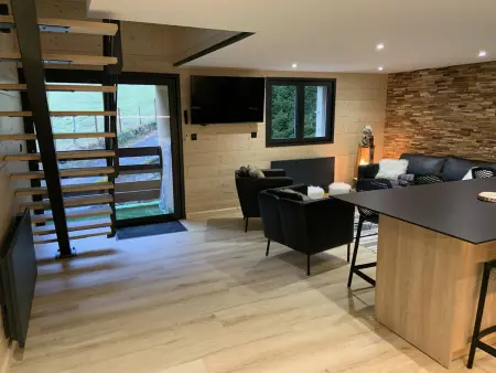 Triplex moderne avec cheminée, balcon et parking à Cauterets - Photo 14