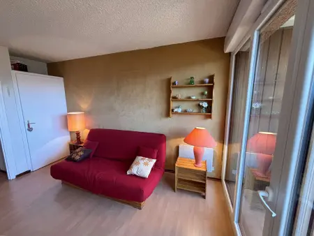 Studio cabine au pied des pistes avec balcon et parking gratuit - Photo 2