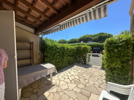 Pavillon avec piscine, à 350m de la plage, 6 pers, parking privé - Photo 8