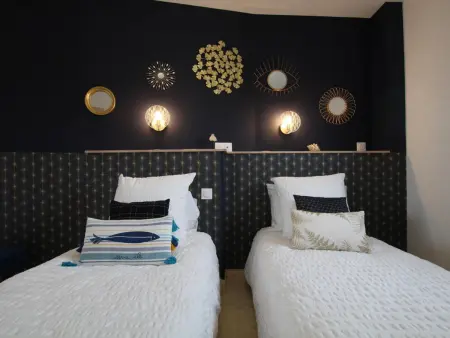 Villa contemporaine vue mer avec accès plage, Gite 4 personnes à Saint Marcouf - Photo 14