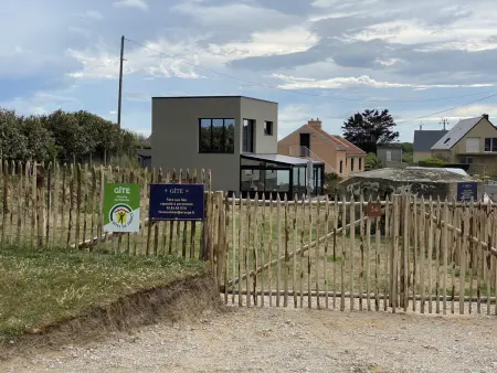 Villa contemporaine vue mer avec accès plage, Gite 4 personnes à Saint Marcouf - Photo 17