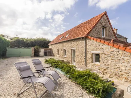 Maison vue mer, cheminée, animaux admis, près de Cherbourg - Photo 1