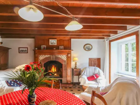 Maison en Bord de Mer avec Cheminée et Jardin Fleur - Photo 9