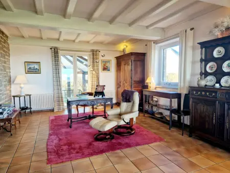 Maison spacieuse avec vue mer, cheminée et jardin - Photo 7