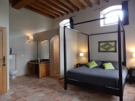 Les Ecuries: Gîte cotentin avec piscine, billard, cheminée et 5 chambres - Photo 11