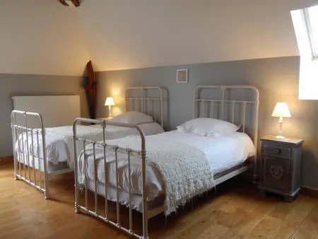Les Ecuries: Gîte cotentin avec piscine, billard, cheminée et 5 chambres - Photo 14