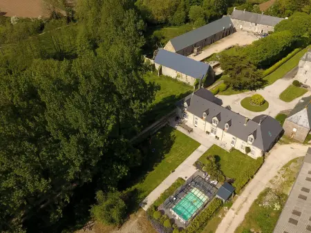 Les Ecuries: Gîte cotentin avec piscine, billard, cheminée et 5 chambres - Photo 21