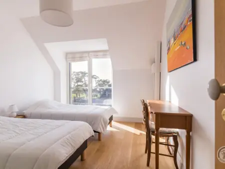 Villa contemporaine à Carolles avec vue mer et accès direct plage - Photo 19