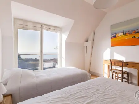 Villa contemporaine à Carolles avec vue mer et accès direct plage - Photo 20