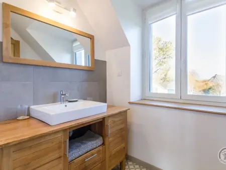Villa contemporaine à Carolles avec vue mer et accès direct plage - Photo 22