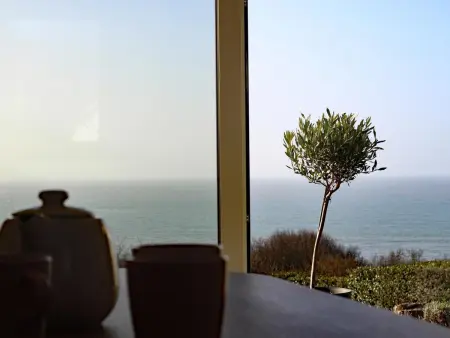Villa contemporaine à Carolles avec vue mer et accès direct plage - Photo 23