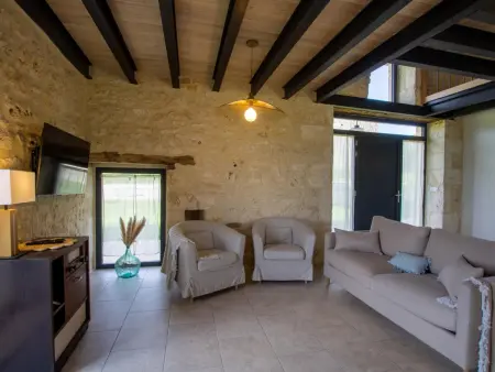 Charmante maison avec climatisation, WiFi et animaux admis à Puycousin - Photo 7