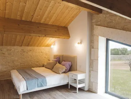 Charmante maison avec climatisation, WiFi et animaux admis à Puycousin - Photo 20
