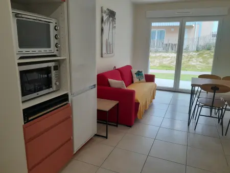 Appartement 4 pers à Mimizan Plage, tout confort entre océan et forêt, terrasse ensoleillée - Photo 3