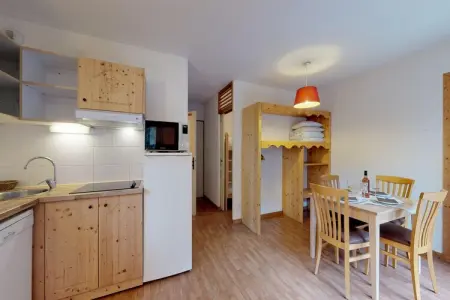Hameau 8 101 - SPA & PISCINE studio 4 pers., Appartement à Orelle près du télésiège & piscine - Photo 2