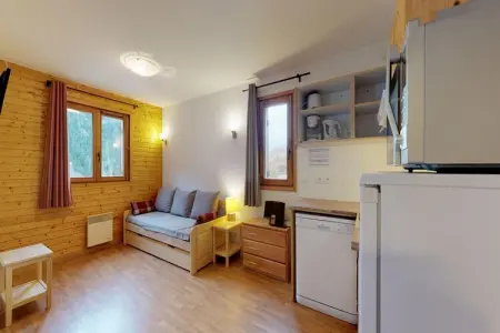 Hameau 8 101 - SPA & PISCINE studio 4 pers., Appartement à Orelle près du télésiège & piscine - Photo 13