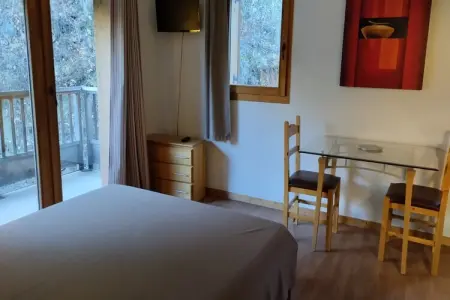 Hameau 5 201a - SPA & PISCINE studio 4 pers., Maison de vacances avec jacuzzi et piscine - Photo 5