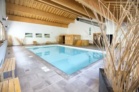 Hameau 5 201a - SPA & PISCINE studio 4 pers., Maison de vacances avec jacuzzi et piscine - Photo 6