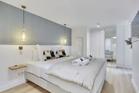 ABOUKIR 71, Superbe appartement climatisé Paris Centre Place Bourse - Photo 4