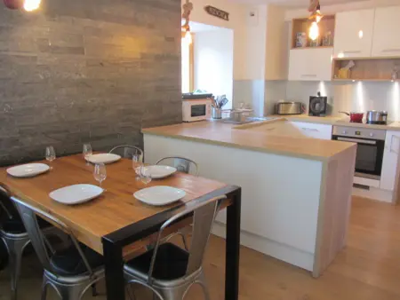 Appartement cosy 3 pièces, 6 pers. avec terrasse et parking aux Contamines-Montjoie - Photo 5
