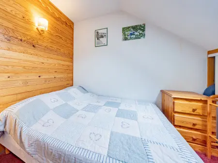 Duplex 6 pers charme alpin, pied pistes, Appartement 6 personnes à Saint François Longchamp - Photo 7
