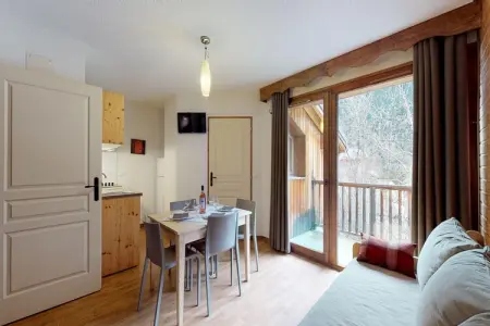 Hameau 4 201 - SPA & PISCINE appartement 4 pers, Appartement à Orelle avec local à skis - Photo 4