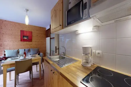 Hameau 4 201 - SPA & PISCINE appartement 4 pers, Appartement à Orelle avec local à skis - Photo 17