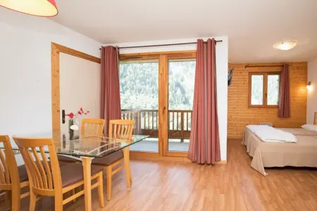 Hameau 8 201 - SPA & PISCINE studio 4 pers., Appartement avec piscine commune pour 4 personnes - Photo 3