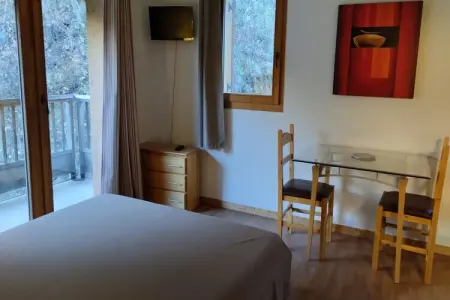 Hameau 6 201a - SPA & PISCINE studio 2 pers., Appartement avec sauna et piscine intérieure - Photo 4