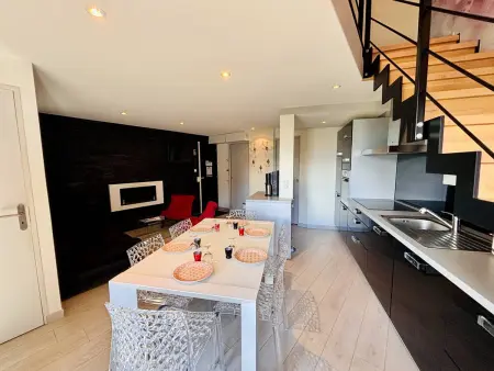 Appartement cosy 7 pers. avec cuisine équipée, balcon et casier à skis - La Plagne - Photo 8