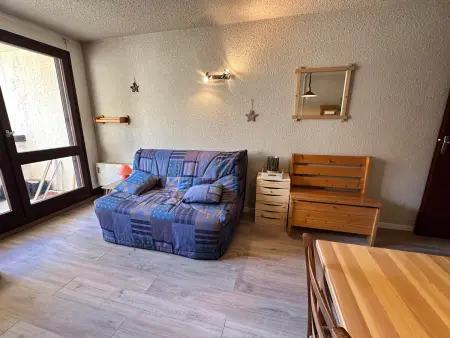 Studio 4 pers au pied des pistes avec balcon sud, parking - Photo 2