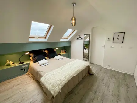 Gîte de charme avec piscine chauffée, clim et WiFi en Loire - Photo 19