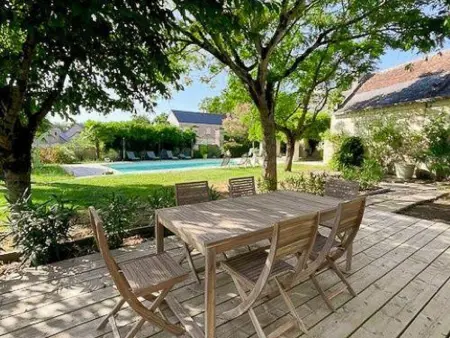 Gîte de charme avec piscine chauffée, clim et WiFi en Loire - Photo 29