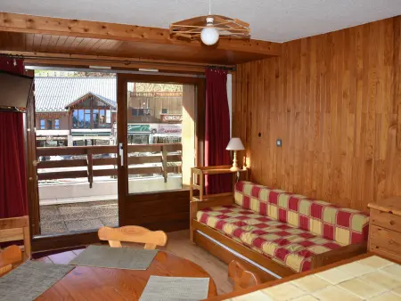 Studio Cabine Centre Station, Animaux Admis, Appartement 5 personnes à Champagny en Vanoise - Photo 6