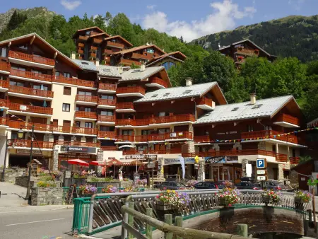 Studio Cabine Centre Station, Animaux Admis, Appartement 5 personnes à Champagny en Vanoise - Photo 11