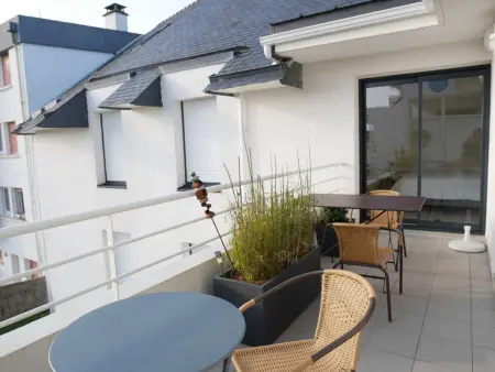 Étel - Appartement cosy 44 m² avec wifi, parking et animaux admis - Photo 9