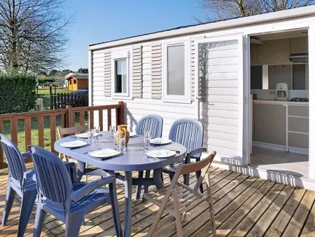 Mobil-home calme 4 pièces, proche plage, Erdeven - Photo 1