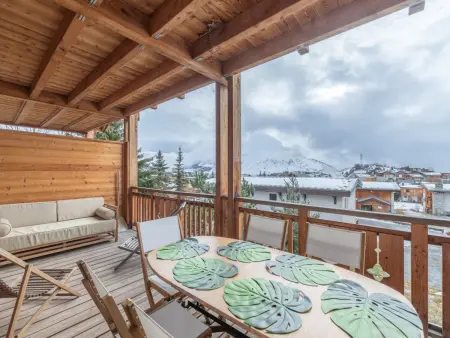 Appartement familial rénové, quartier Alpe d'Huez, orientation sud - Photo 14