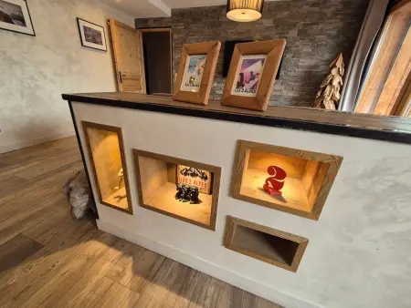 Bel appartement moderne, 8 pers, près pistes, balcon sud - Photo 5