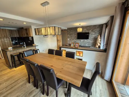 Bel appartement moderne, 8 pers, près pistes, balcon sud - Photo 6