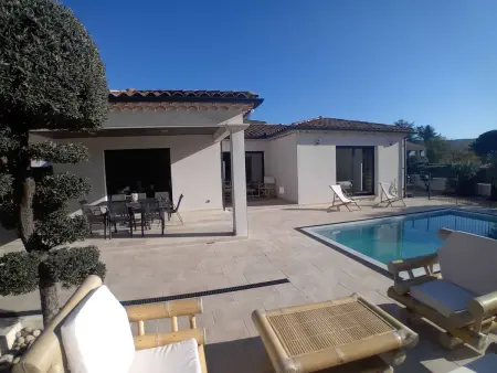 Villa moderne avec piscine privée, climatisée, proche centre Vallon Pont d'Arc - Photo 15