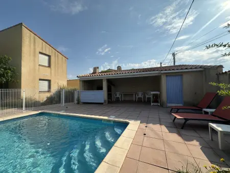 Villa spacieuse 9 pers avec piscine privée, grand jardin, parking à Sérignan - Photo 24