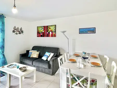 Étel - Appartement moderne 2 pièces près de la plage, parking privé - Photo 1