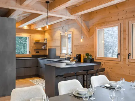Chalet neuf 10 pers, charme & confort au cœur des Guibertes - Photo 4