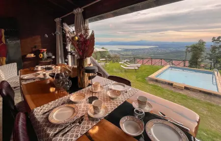 VILLA AL TRAMONTO, Maison 7 personnes à Lisciano Niccone - Photo 4