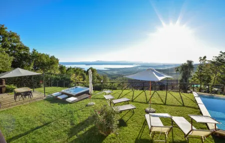 VILLA AL TRAMONTO, Maison 7 personnes à Lisciano Niccone - Photo 13