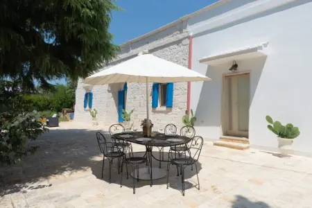 Villa Le Nacchere in Cisternino, Villa dans la vallée d'Itria avec piscine - Photo 39