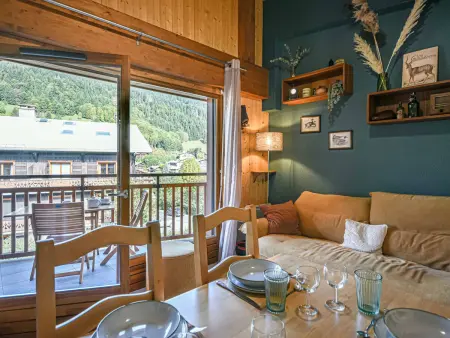 Appartement rénové 4-5 pers aux Gets proche pistes avec parking et WIFI - Photo 1